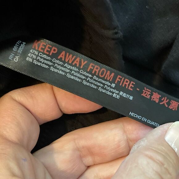 Free People Sunny Set Matching Black Shorts and Long Sleeves Crop Top.Size M - Picture 14 of 16